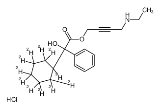 1216405-15-0 structure, C20H17ClD11NO3