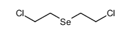 4730-83-0 spectrum, bis(2-chloroethyl) selenide