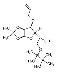 403724-98-1 spectrum, (1R)-1-(3aR,5R,6S,6aR)-6-(allyloxy)-2,2-dimethyltetrahydrofuro[2,3-d][1,3]dioxol-5-yl-2-((tert-butyldimethylsilyl)oxy)ethanol