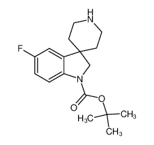 5-氟螺[吲哚啉-3,4-哌啶]-1-羧酸叔丁酯