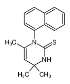 63704-49-4 3,4-二氢-1-(1-萘基)-4,4,6-三甲基-2(1H)-嘧啶硫酮