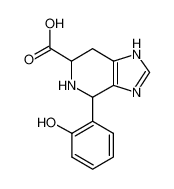 4-(2-hydroxyphenyl)-4,5,6,7-tetrahydro-1H-imidazo[4,5-c]pyridine-6-carboxylic acid 79638-54-3