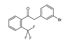 898784-19-5 structure, C15H10BrF3O