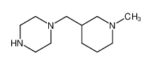 1-[(1-methylpiperidin-3-yl)methyl]piperazine 496808-03-8