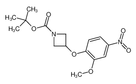 3-(2-甲氧基-4-硝基苯氧基)氮杂丁烷-1-羧酸叔丁酯