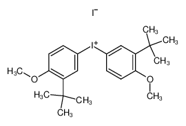 4190-01-6 structure, C22H30I2O2