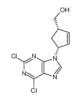 268737-87-7 ((1S,4R)-4-(2,6-dichloro-9H-purin-9-yl)cyclopent-2-en-1-yl)methanol