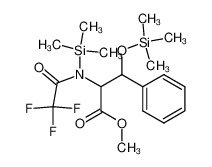 101047-18-1 structure, C18H28F3NO4Si2