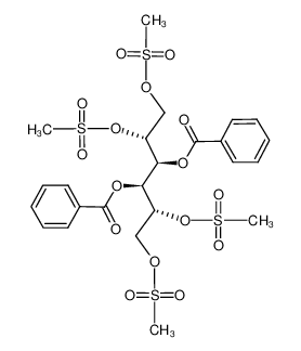 112699-61-3 (2R,3S,4S,5R)-1,2,5,6-tetrakis((methylsulfonyl)oxy)hexane-3,4-diyl dibenzoate