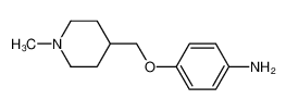 4-(1-甲基-4-哌啶基甲氧基)苯胺