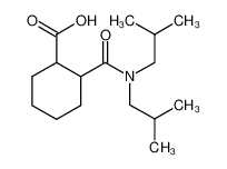 2-二异丁基氨基甲酰环己烷羧酸