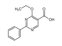 4-ethoxy-2-phenylpyrimidine-5-carboxylic acid 136326-10-8