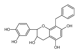 (2R,3S)-8-benzyl-2-(3,4-dihydroxyphenyl)-3,4-dihydro-2H-chromene-3,5,7-triol 20728-79-4