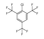 444-38-2 structure, C9H2ClF9