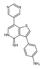 832695-81-5 structure, C17H13N5S