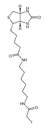 N-IODOACETYL-N-BIOTINYLHEXYLENEDIAMINE 93285-75-7