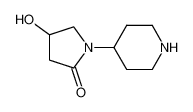 4-hydroxy-1-piperidin-4-ylpyrrolidin-2-one 941672-66-8