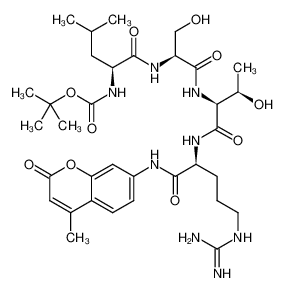 BOC-LEU-SER-THR-ARG-AMC
