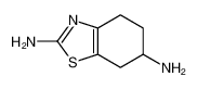 4,5,6,7-tetrahydro-1,3-benzothiazole-2,6-diamine 106006-83-1