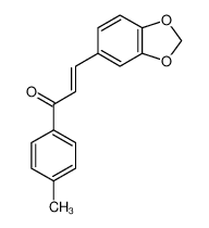 37620-38-5 (E)-3-(1,3-benzodioxol-5-yl)-1-(4-methylphenyl)prop-2-en-1-one