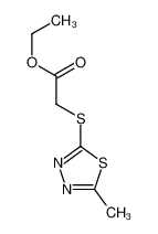 ethyl 2-[(5-methyl-1,3,4-thiadiazol-2-yl)sulfanyl]acetate