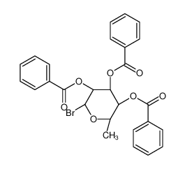 [(2S,3S,4R,5R,6S)-3,5-二(苯甲酰氧基)-2-溴-6-甲基四氢吡喃-4-基]苯甲酸酯