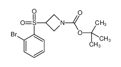 887593-53-5 structure, C14H18BrNO4S