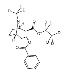 152521-09-0 structure, C18H15D8NO4