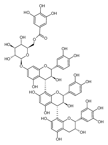 1333874-50-2 structure, C58H52O28