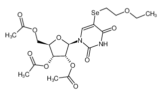 1233477-09-2 structure, C19H26N2O10Se