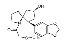 132169-47-2 structure, C18H23NO4S