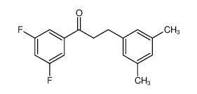 898781-16-3 structure, C17H16F2O