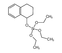 1355979-71-3 triethyl (1,2,3,4-tetrahydronaphthalen-1-yl) silicate