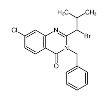 587881-24-1 3-benzyl-2-(1-bromo-2-methylpropyl)-7-chloroquinazolin-4-one