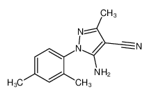 5-Amino-1-(2,4-dimethylphenyl)-3-methyl-1H-pyrazole-4-carbonitrile 1072944-82-1