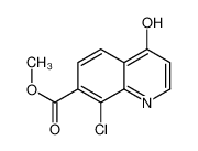 methyl 8-chloro-4-oxo-1H-quinoline-7-carboxylate 948573-54-4