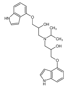 1,1'-[(1-Methylethyl)imino]bis[3-(1H-indol-4-yloxy)- 130115-65-0