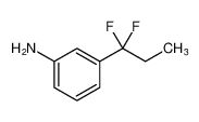 1893082-45-5 structure, C9H11F2N