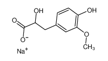3-(4-羟基-3-甲氧基苯基)乳酸钠