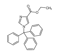 53525-60-3 spectrum, Ethyl 1-trityl-1H-imidazole-4-carboxylate