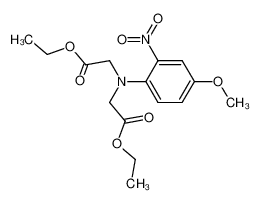 497969-00-3 [ethoxycarbonylmethyl(4-methoxy-2-nitrophenyl)amino]acetic acid ethyl ester