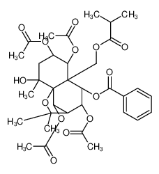 144379-42-0 structure, C34H44O14