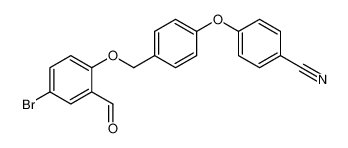 90179-01-4 4-[4-[(4-bromo-2-formylphenoxy)methyl]phenoxy]benzonitrile