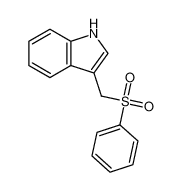 961-31-9 3-(benzenesulfonylmethyl)-1H-indole