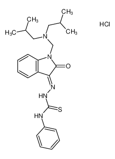 100846-98-8 structure, C24H32ClN5OS