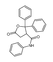 5-oxo-N,2,2-triphenyloxolane-3-carboxamide 23105-22-8