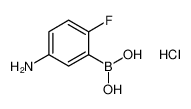 (5-amino-2-fluorophenyl)boronic acid,hydrochloride 1256355-65-3