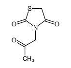 3-(2-oxopropyl)-1,3-thiazolidine-2,4-dione