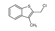 58863-51-7 spectrum, 2-chloromethyl-3-methylbenzothiophene