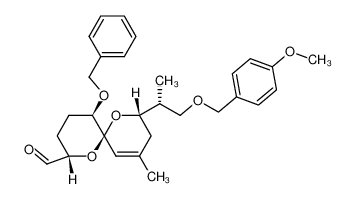 203926-64-1 spectrum, (2S,5R,6S,8S)-5-Benzyloxy-8-[(R)-2-(4-methoxy-benzyloxy)-1-methyl-ethyl]-10-methyl-1,7-dioxa-spiro[5.5]undec-10-ene-2-carbaldehyde